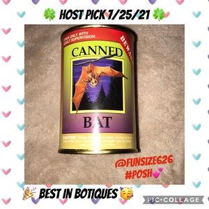 Canned Bat 🦇 Novelty / educational New in can